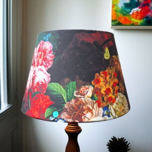 Zora vintage roses lampshade