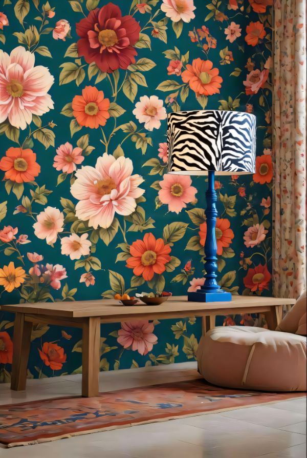 Telma stolna lampa sa zebrastim sjenilom