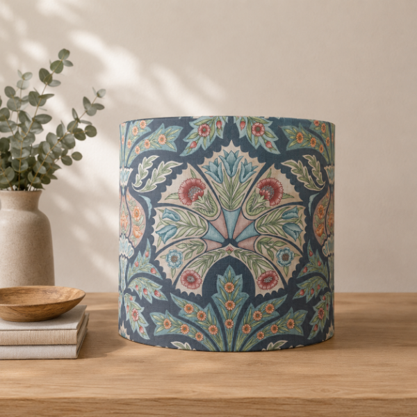 Marita heritage floral lampshade