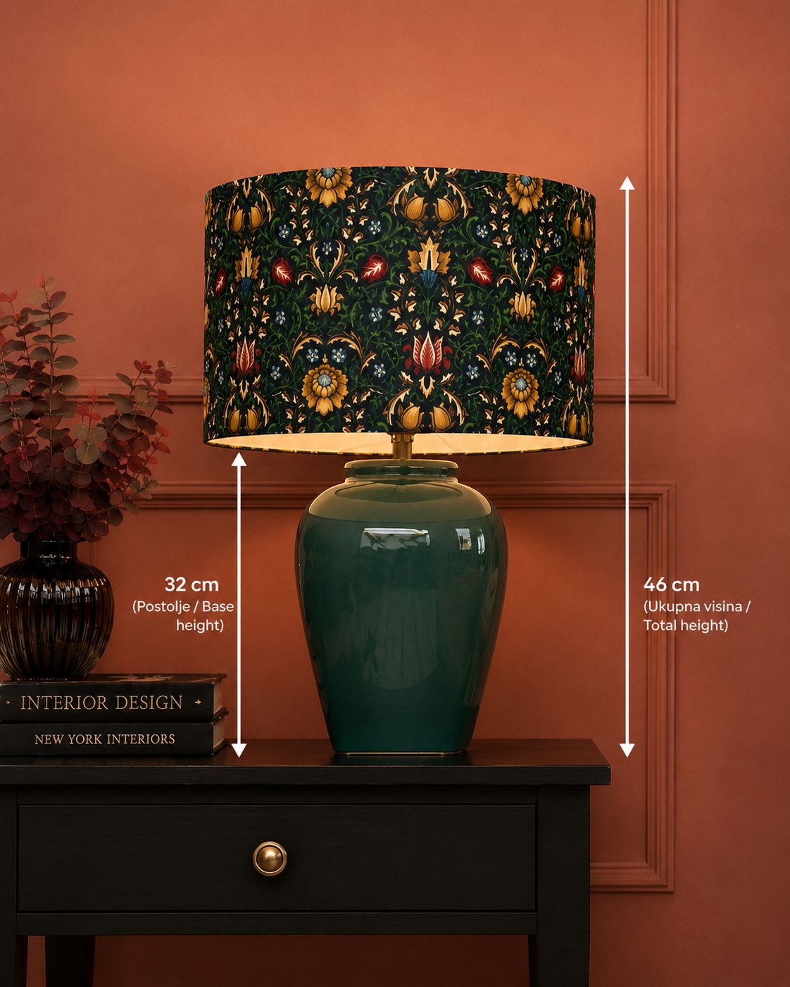 Sunrose ceramic table lamp - Image 2