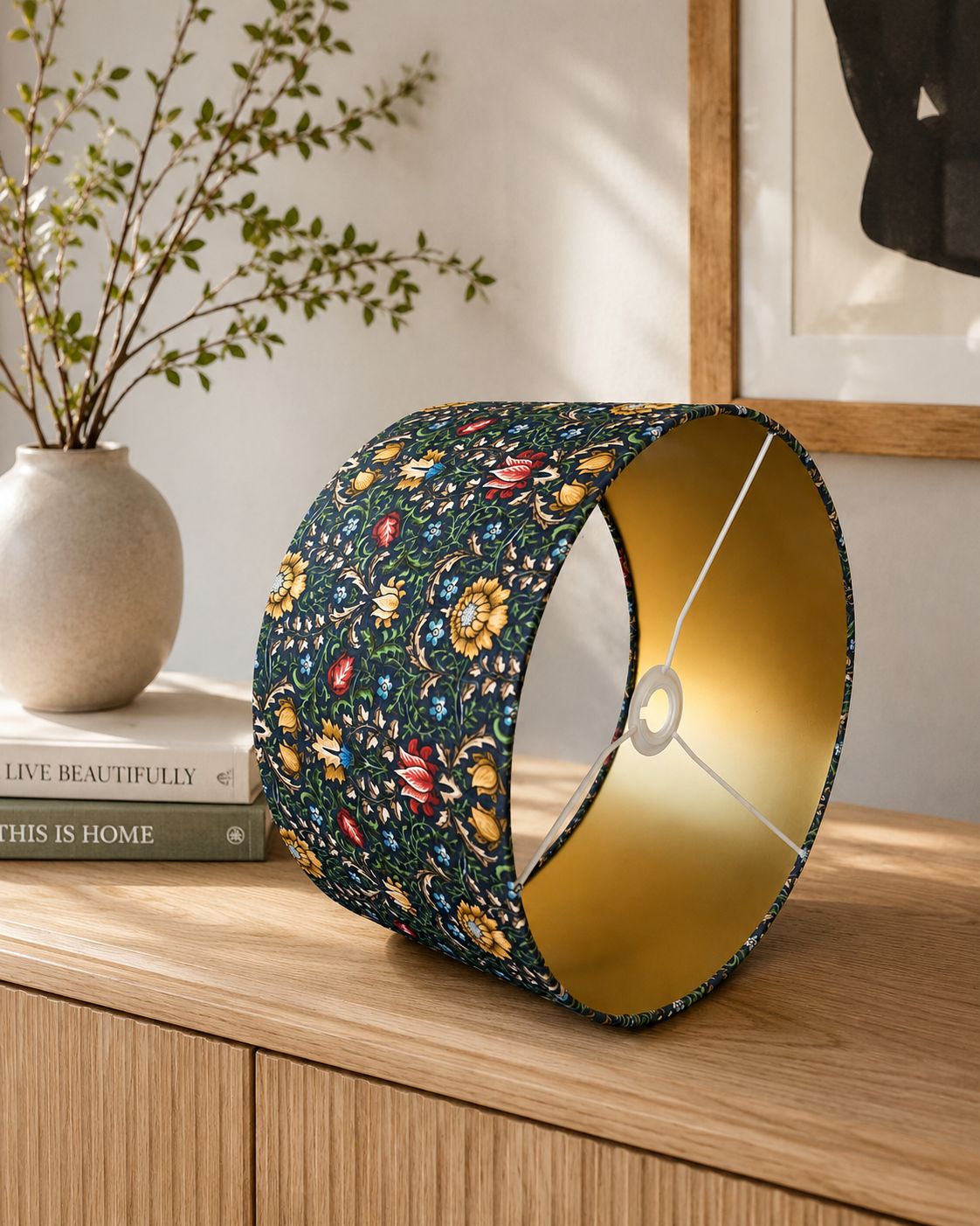 Sunrose ceramic table lamp - Image 3