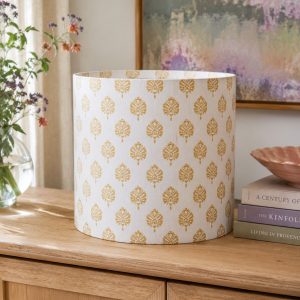 Alina natural drum lampshade